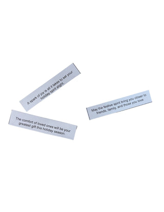 Christmas Fortune Cookies - Half Dozen