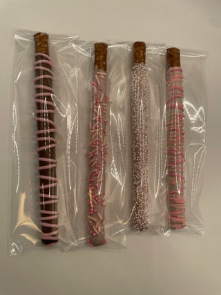 Bridal Themed Pretzel Rods - Get Inspired