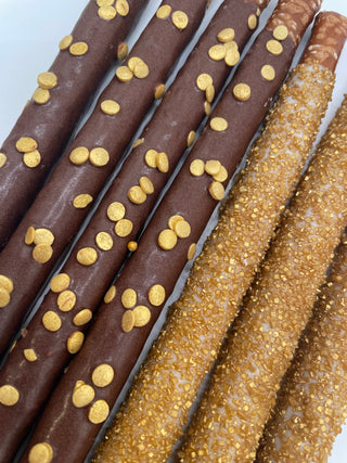 Bridal Themed Pretzel Rods - Get Inspired