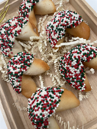 Christmas Fortune Cookies - Half Dozen