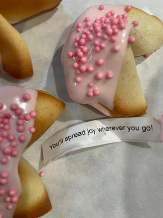 Custom Dipped Fortune Cookies